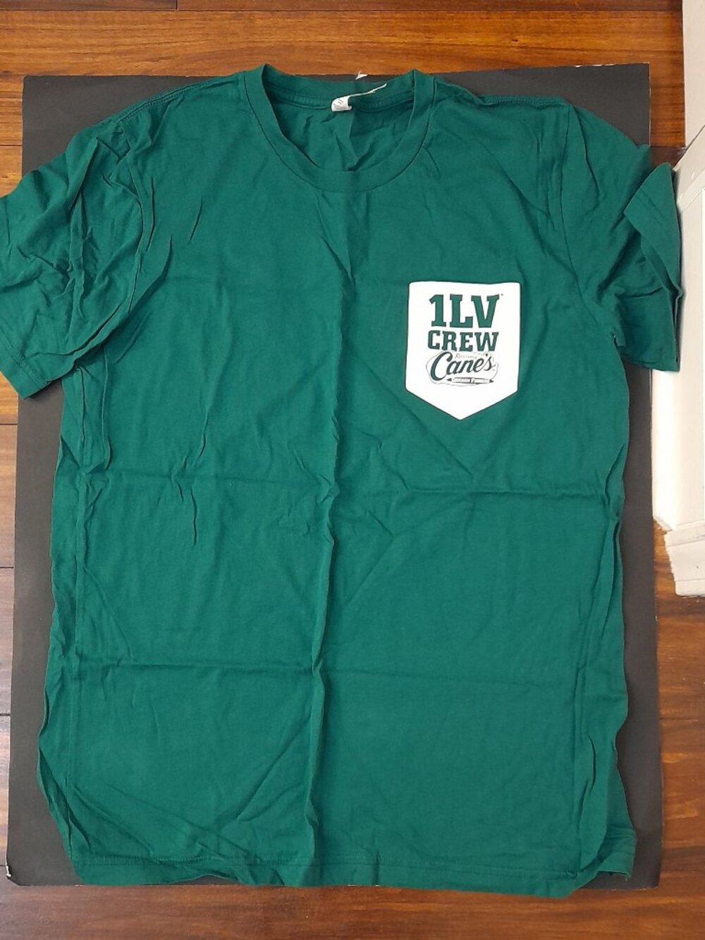 Green Raising Cane's T-shirt